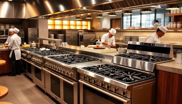 Affordable gas ranges for restaurants