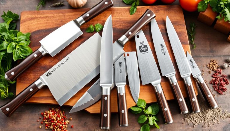 Cleaver-and-chef-knife combo sets