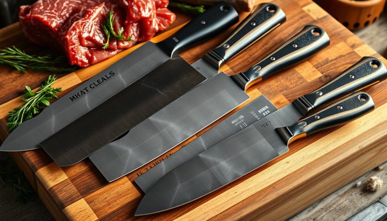 Heavy-duty meat cleavers for butchering