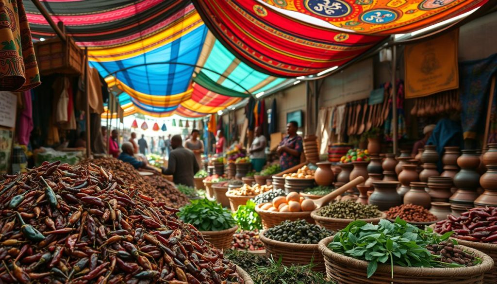 African Market Ingredients