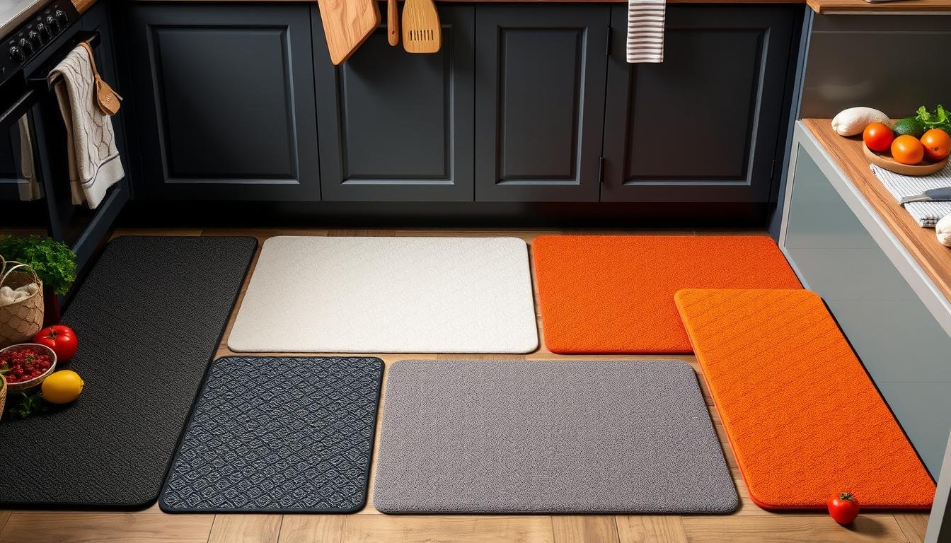 Anti-fatigue floor mats for chefs