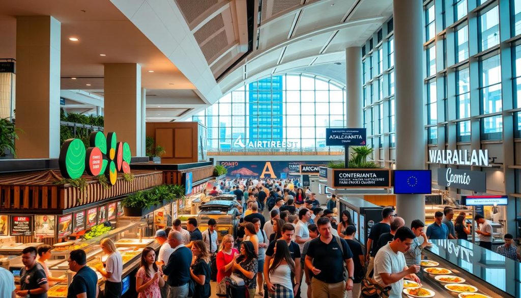 Atlanta Airport International Food Choices