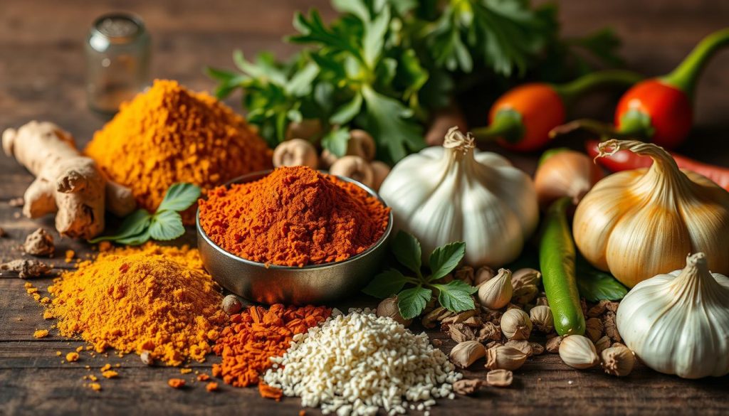 Authentic Indian Spices and Fresh Ingredients