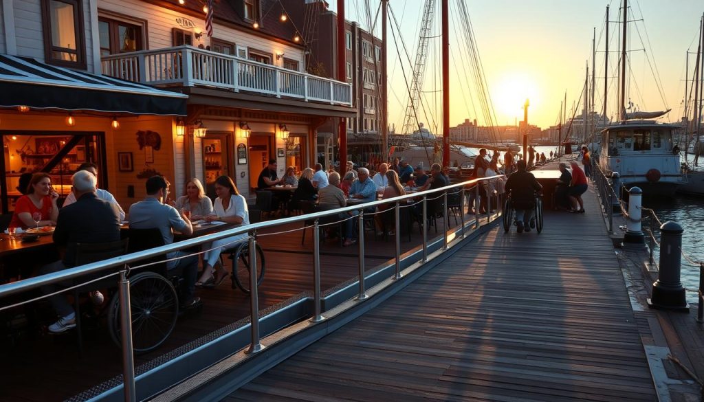 Boston Waterfront Dining Accessibility