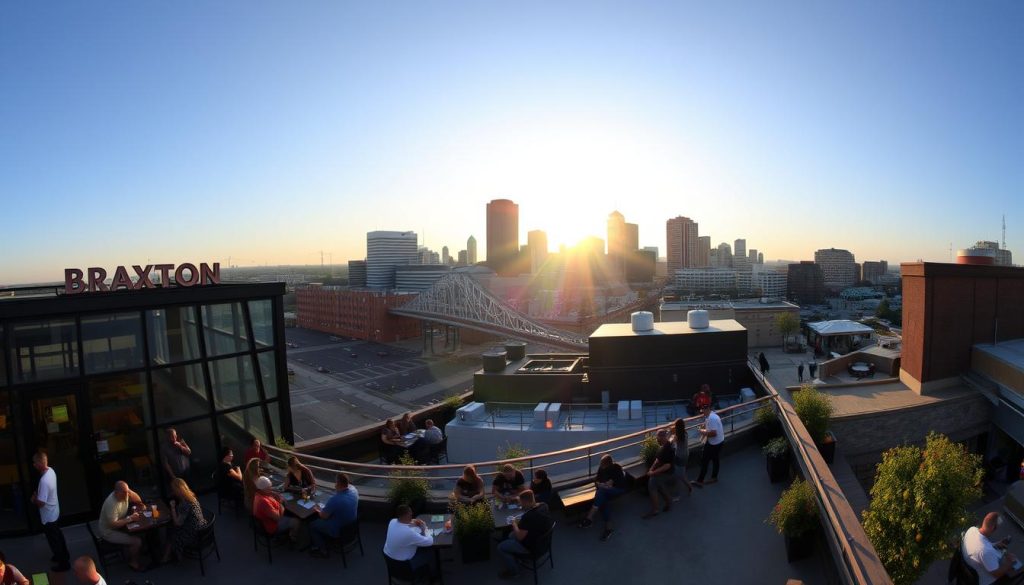 Braxton Brewing Company Rooftop Panoramic View Cincinnati