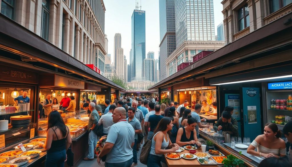 Chicago Culinary Destinations Food Halls