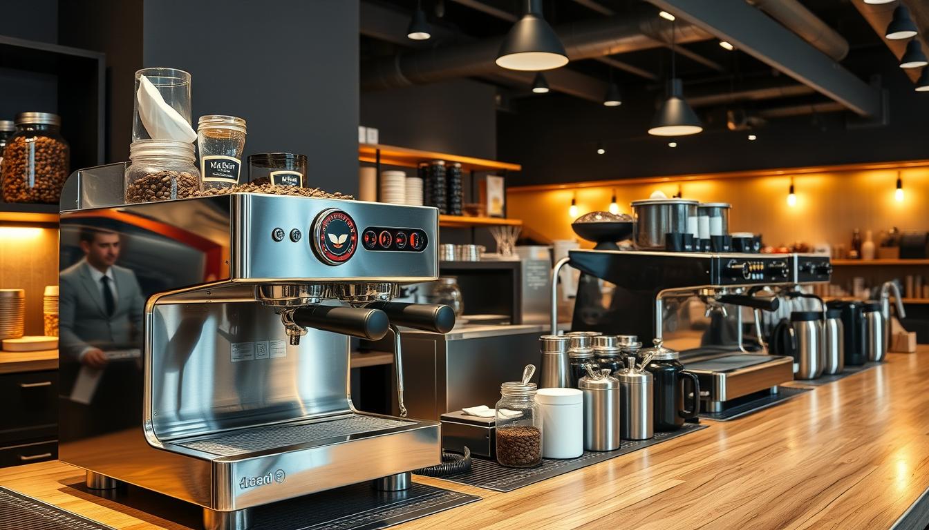 Commercial espresso machines for coffee shops