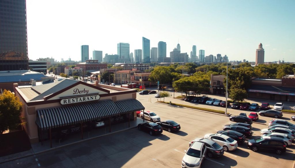 Derby Restaurant Houston Parking and Location