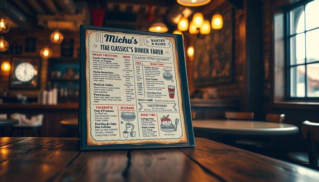 Dick's restaurant menu