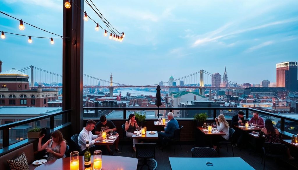 Downtown Cincinnati Rooftops Dining