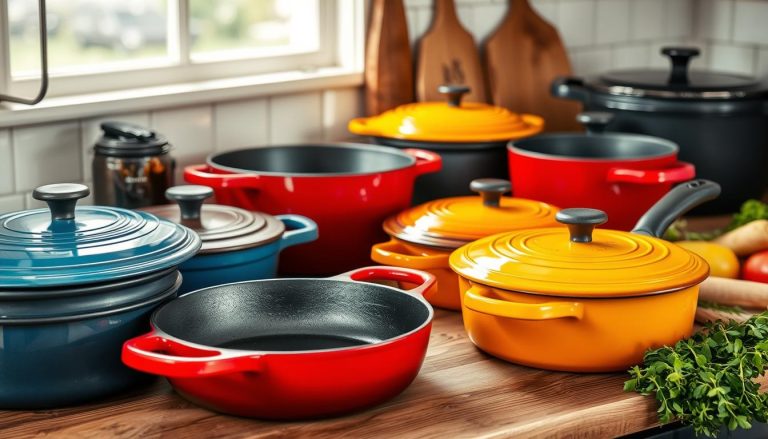 Enameled cast iron vs. raw cast iron