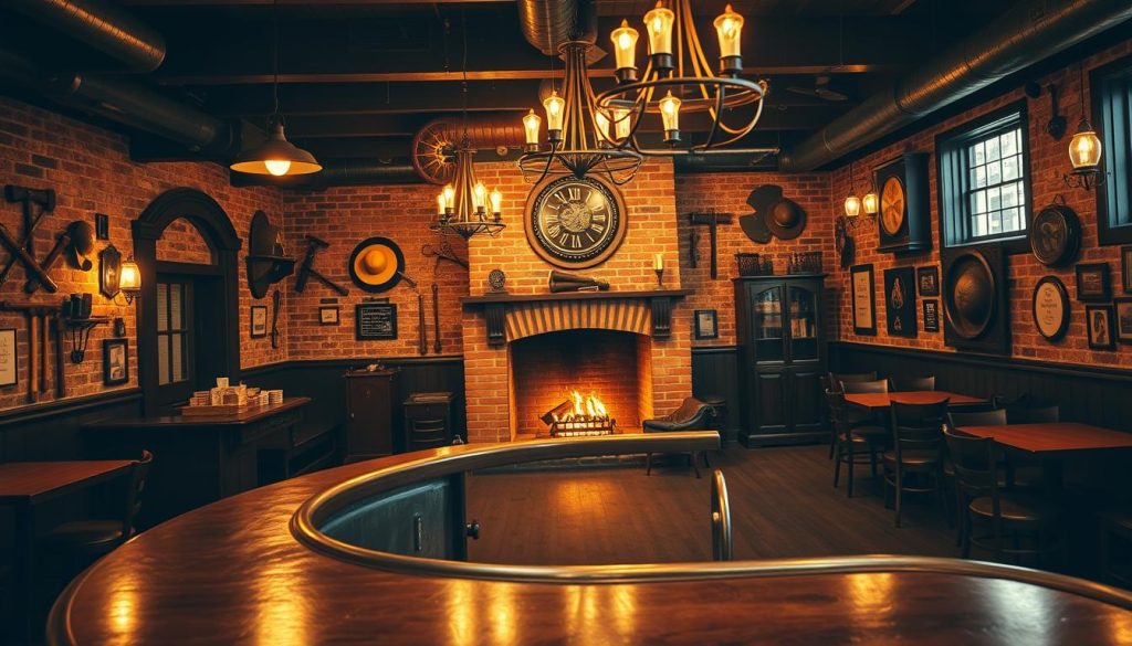 Firefighter Themed Restaurant Interior Design