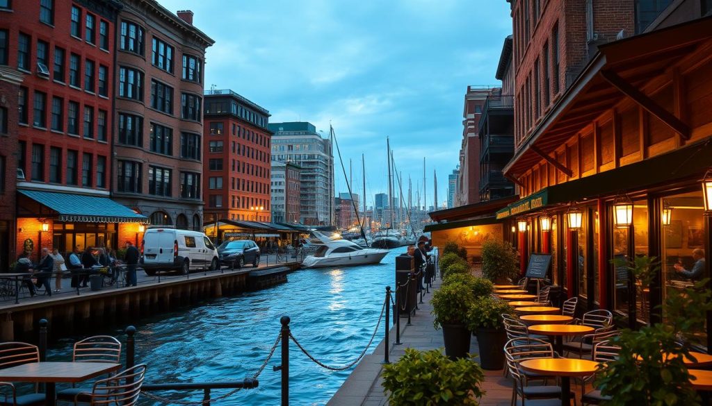 Historic Boston Waterfront Dining