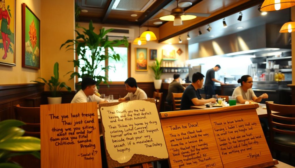 Houston Thai Restaurant Testimonials