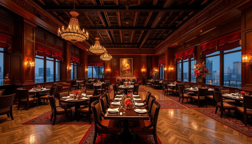 Indian Restaurant Houston Interior Design