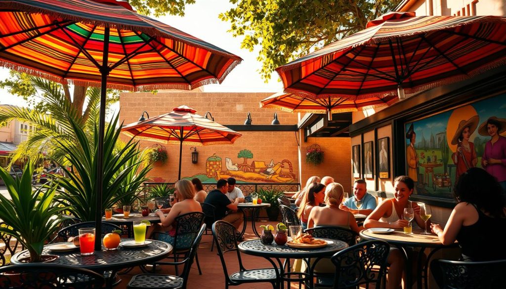 Mexican Restaurant Outdoor Dining in Atlanta