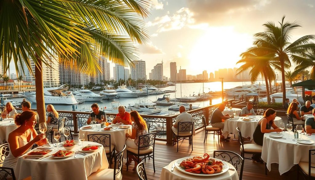 Miami River District Seafood Dining