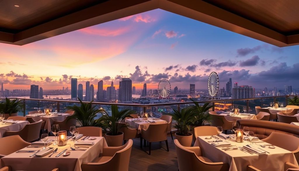 Miami Rooftop Dining at Giselle Restaurant