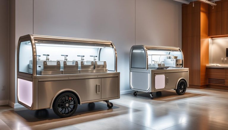 Mobile deep fryer stations for on-the-go