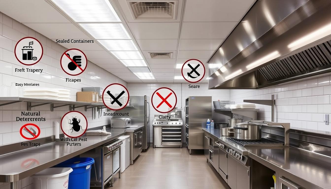 Pest control solutions for commercial kitchens