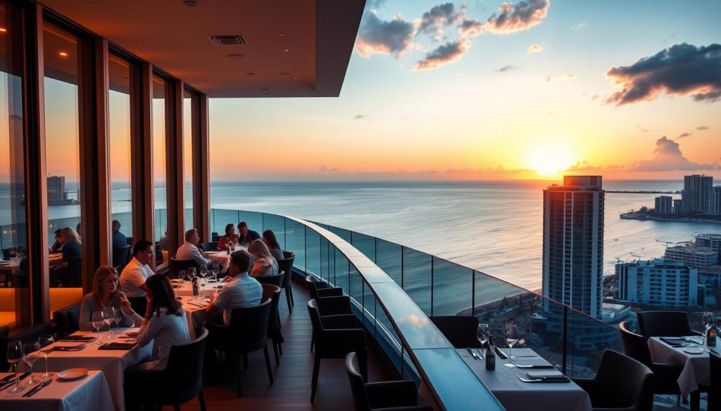 Rooftop Restaurant Miami Ocean Views