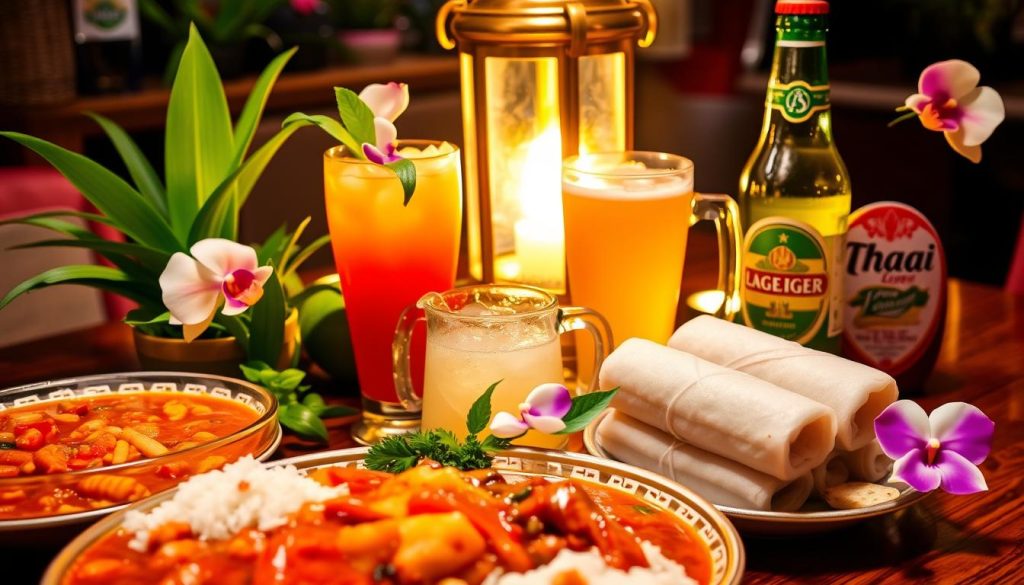 Thai Food and Drink Pairing