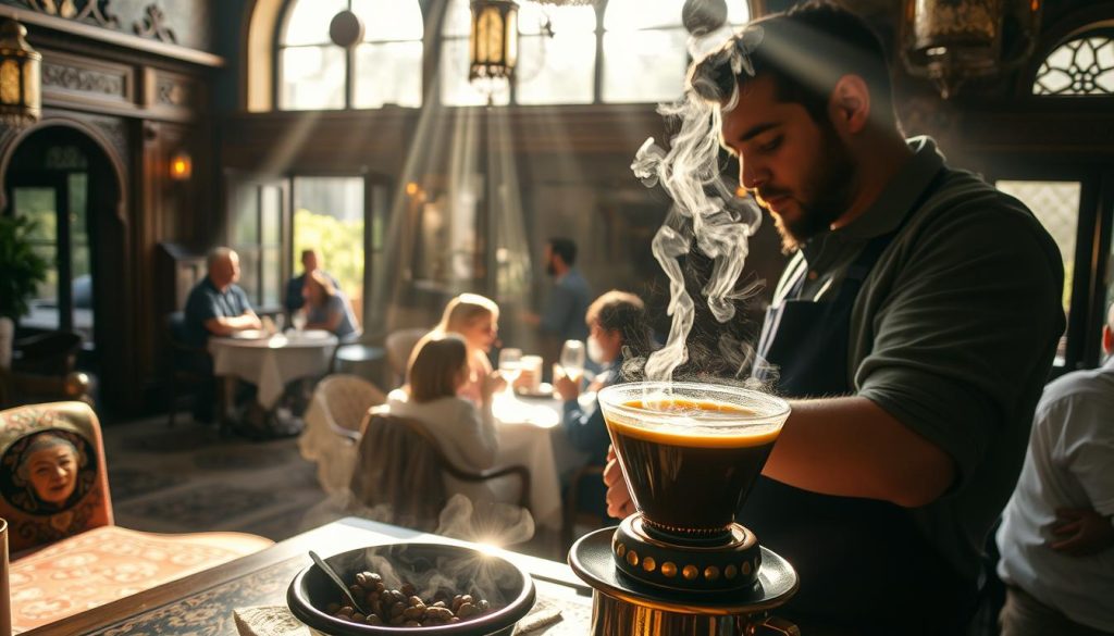 Turkish Coffee Preparation in Orlando