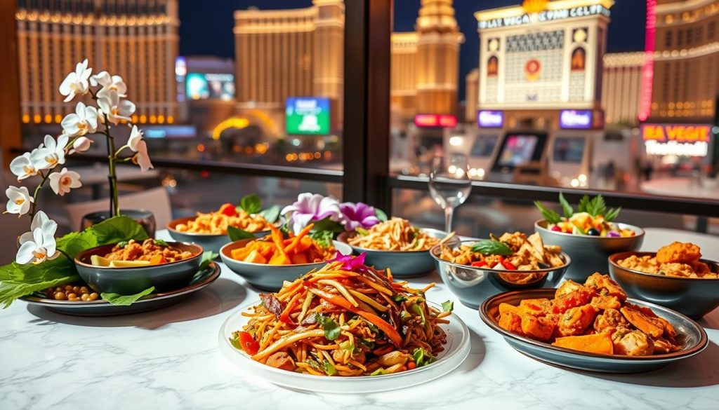 Vegetarian Thai dishes in Las Vegas