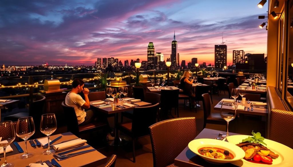 rooftop restaurants with city views