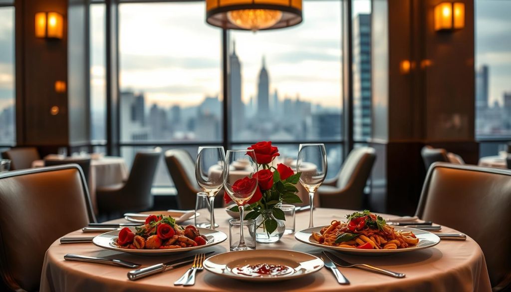 upscale Italian dining in NYC