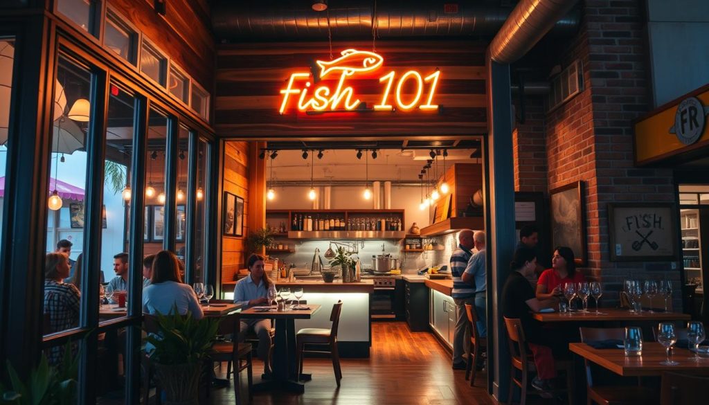 Fish 101 restaurant