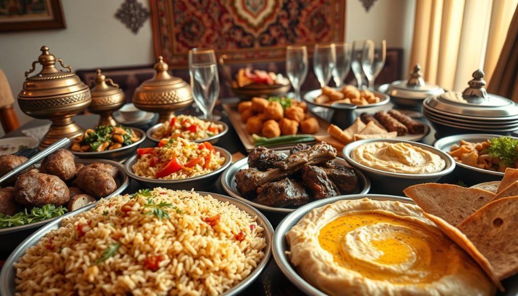 authentic Lebanese dishes